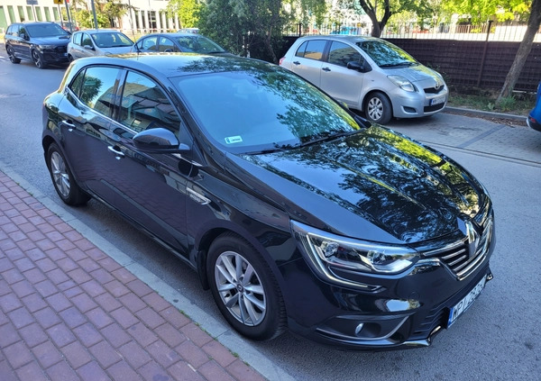 Renault Megane cena 47900 przebieg: 32000, rok produkcji 2016 z Czarne małe 56